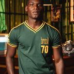 Camisa Brasil 1998 RetrÃ´ Masculina