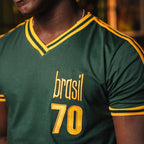 Camisa Brasil 1998 RetrÃ´ Masculina