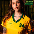 Camisa Brasil 1994 RetrÃ´ Feminina