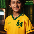 Camisa Brasil 1994 RetrÃ´ Infantil Juvenil