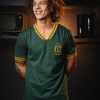 Camisa Brasil RetrÃ´ 1962 Verde Masculina