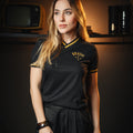Camisa Brasil RetrÃ´ Gold Feminina