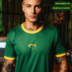 Camisa Brasil Urban Dry Verde Masculina